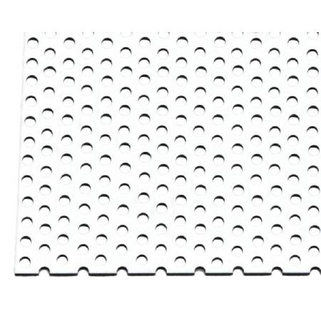 アルミパンチング板　白　No．10　0．8x400x600mm