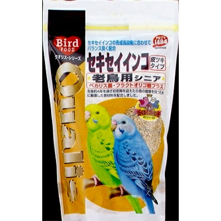 クオリスセキセイインコ老鳥用400g