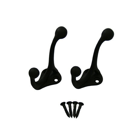 並型帽子掛 ブラック【RCP】