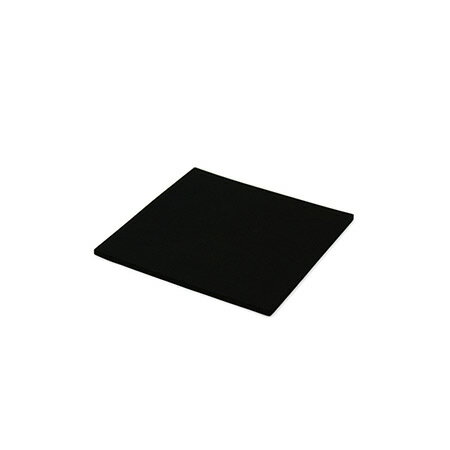 ゴム天然) 黒 3×100×100ミリ GR3-10
