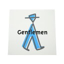 表示プレート Gentlemen AGS161-501