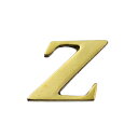 真鍮ゴールド文字 大文字Z QL20-Z