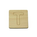 【ポスト投函対応】シナベニア抜文字 T SB45-T