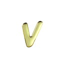 ゴールドメタル文字 V GM35-V