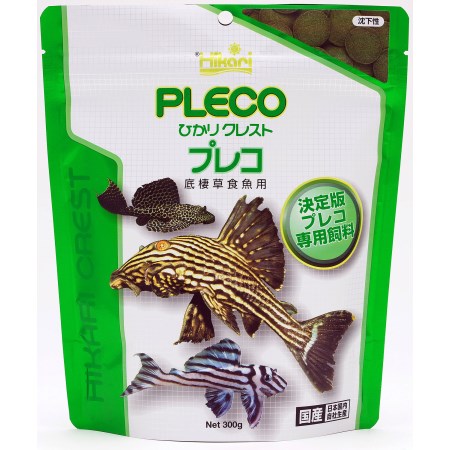 ひかりクレストプレコ300g【ペットフードひかり観賞魚熱帯魚エサ人工ボタン状クレストプレコ大型】