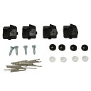 PBST-1 石膏ボード用Pボード止具セット黒 4セット入【光 フック 壁掛け 小物 収納】