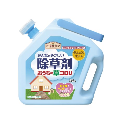 おうちの草コロリ6L【園芸アース除草剤食品成分ペラルゴン酸非農耕地用ゼニゴケ子どもペット】