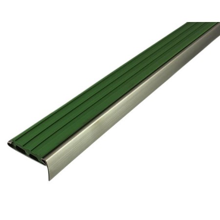 D102-1m ノンスリップタイヤ付 ライトグリーン 穴アキ D102-1H-13【日中製作所 安全 滑り止め 滑り止め・段差 D102-1H-13】