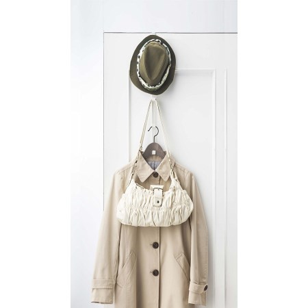 ドアハンガー スマート ロング ホワイト【山崎実業 ハンガー ラック 収納】