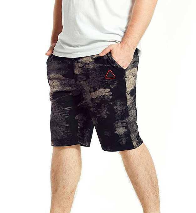 きいサイズメンズ短パン ビッグサイズメンズ 迷彩柄 メンズショートパンツ レジャパンツ ハーフパンツ メンズファッション タトゥー系 総柄 メンズ夏服