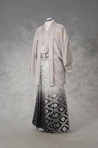 【レンタル】NO68【紋付袴レンタル】【グレー:黒大菱】【着物レンタル】【紋付き】【紋服】【紋服レンタル】【新郎衣裳】【成人式】【卒業式】【足袋まで付いたフルセット】【160cm-165cm対応】【色打掛・白無垢セットでセット割有】通販