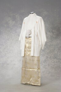 【レンタル】NO48【紋付袴レンタル】【白:金菱】【紋服】【紋服レンタル】【男物羽織袴】【結婚式】【新郎衣裳】【成人式】【卒業式】【足袋まで付いたフルセット】【170cm-178cm対応】【色打掛・白無垢セットでセット割有】通販