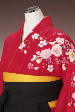 【レンタル】【卒業式】【卒業式袴レンタル】【卒業式着物】【着物レンタル】【女袴レンタル】【セット内容・着物、袴、重襟、半巾帯、草履、巾着、足袋、小物類他(ブーツご使用の場合はご用意ください)】【送料無料】