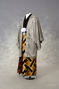 【レンタル】紋付袴レンタル・きものレンタル・男物羽織袴・成人式・駆け巡る黒豹!!みんなの度肝を抜け!通販セール