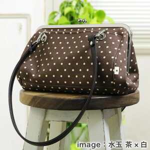 がま口バッグ【在庫商品】【20%OFF】TAWARA型がま口ボストンバッグ