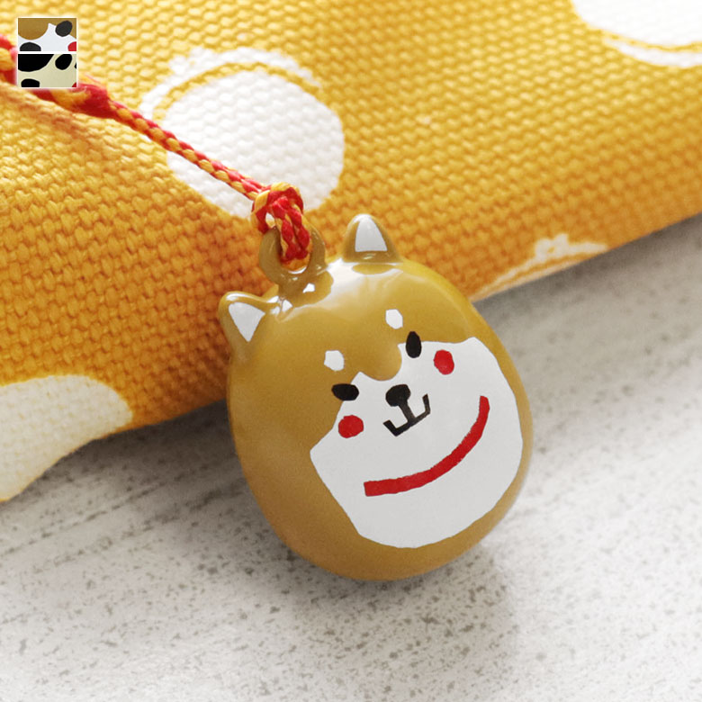 【在庫商品】シバ犬水琴鈴＜ストラップ/鈴/すいきんすず/すいきんれい/和雑貨/柴犬/開店祝/商売繁盛/プレゼント＞ ギフト [M便 1/10]のサムネイル