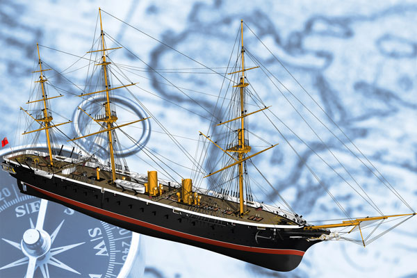 �����ʡ�BB0512 HMS Warrior Warship