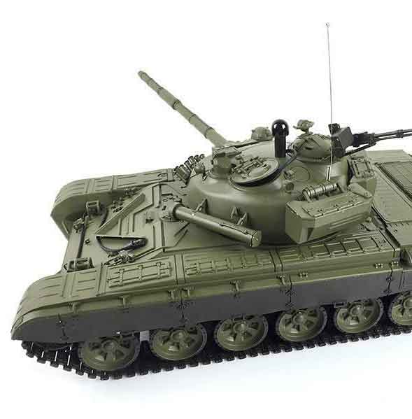 ラジコン戦車完成品ヘンロン/HengLong 1/16 T-72 2.4GHz（金属ギアボックス プラキャタピラ BB サウンド 発煙仕様）T-72 Russischer Kampfpanzer 1/16 3939-1 UPGRADE