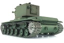 ラジコン戦車完成品ヘンロンHengLong 1/16 KV-2（2.4GHz・金属キャタピラ・BB・サウンド・発煙仕様）Russia KV--2 Tank Metal Tracks 3949-1PRO 3