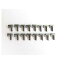 MatoToys Tiger1用メタルバックルセット（1/16 Tiger tank metal buckle(small, 16pcs)）MT065