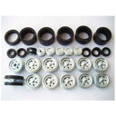 MatoToys III号用ゴムタイヤ付きメタルホイールセット(Panzer III metal road wheels and return rollers ...