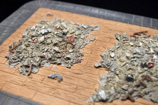 1/72 ��㪥١������åȡ�VsTank VSX 1/72 Ruined Floor��A03102823