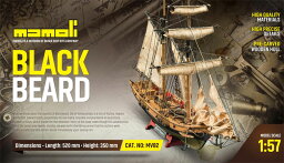 c.mamoli ブラック・ベアード（MV82 BLACKBEARD Corsair´s Sloop）