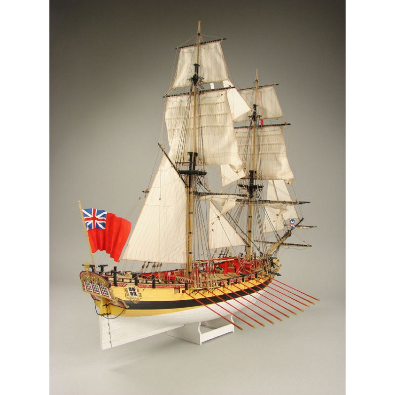 VESSEL-SHIPYARD HMS����ա�HMS Wolf 1754 Laser Cardboard Kit��ZL:029
