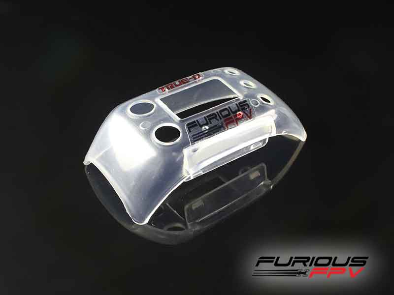 FuriousFPV True-D V3/V3.5用透明カバー（FatShark Attitude V3/V4用）　FuriousFPV True-D V3/V3.5 Transparent Cover (FatShark Attitude V3/V4)　FPV-0330-S