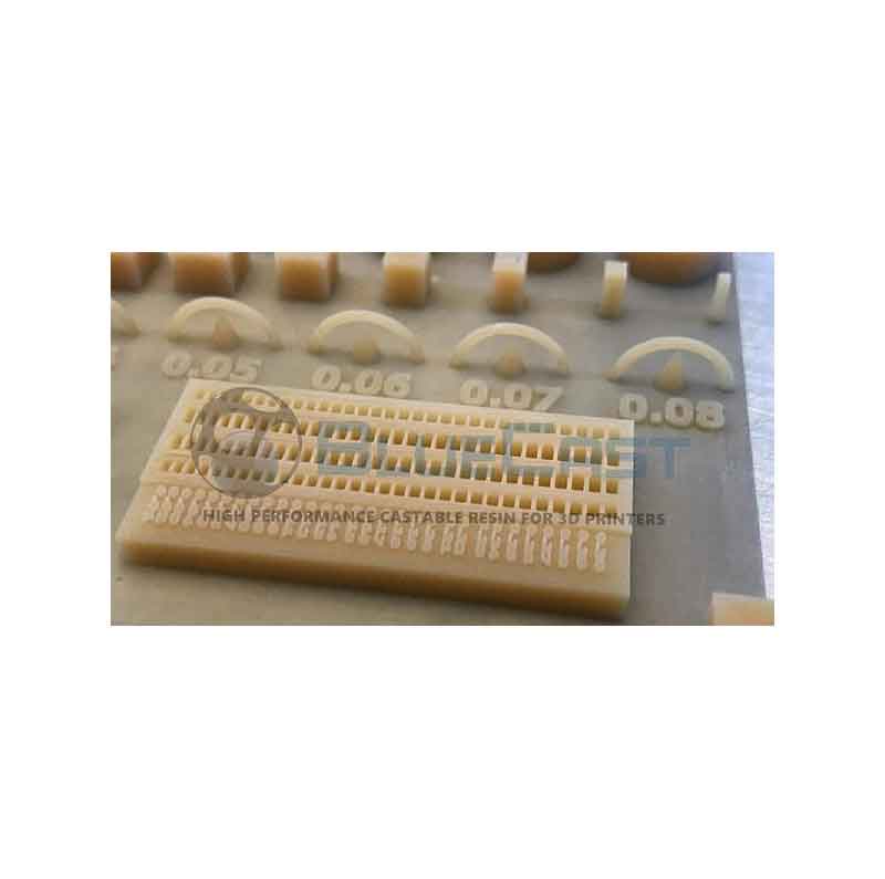 BlueCast歯科モデルLCD / DLP レジン　光造形LCD/DLPプリンター用 (Wanaho D7、 Anycubic 3D、Zortrax、Prusa、Micromake L2、X-Cube、Xayav VなどのすべてのLCDプリンタ （30 W LED以上405 nm）） BlueCast KMD LCD/DLP 0.5 kg