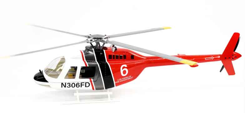 FLY WING（フライウイング） Bell206-V4 6CH スケールヘリRTF　GPS高度保持ワンキーリターンAPP調整RCヘリコプターRTF・H1V2飛行制御システム