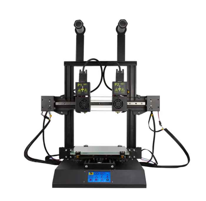 TENLOG hands2Pro��3D�ץ�󥿡����å�235 * 235 * 250mm�������������ǥ奢�륨�����ȥ롼����/�ᥤ��ܡ���/�⥸��顼Xaxis /�ǥ奢��⡼����/3.5��������顼�����꡼��/TMC2209