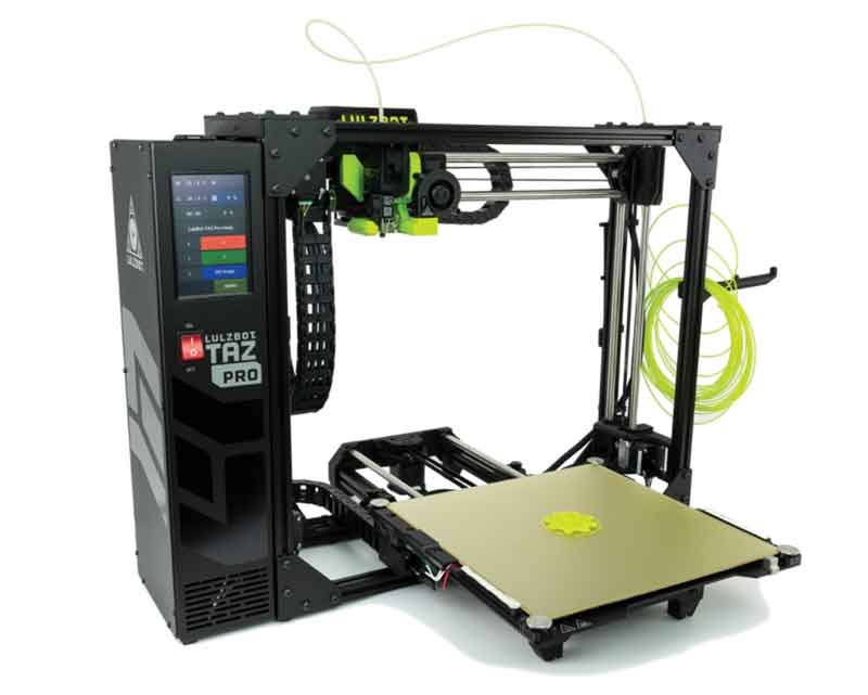 LulzBot/��륺�ܥå� TAZPro-S 3D�ץ�󥿡������ѥ��졼�ɡ�280x280x285mm����������������ۥåȥ���ɲ��١�290��C��������������Ź��
