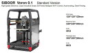 SIBOOR Voron 0.1 Standard Version 3Dプリンター組立キット 120x120x120mm印刷サイズ/高速250mm/s、準工業グレード/Wi-Fi/オートレベリング/サイレント印刷【正規販売代理店】 ※こちらの商品は部品レベルからの組み立てが必要です。（上級者・エキスパートユーザー向け） ■準工業グレードCoreXY構造 ■プリントサイズ：最大造形サイズは120x120x120mm ■自動レベリング ■コンパクトな構造、精巧な外観 ■ホットエンドに高流量版Phaetus Dragonを採用。押し出しがスムーズで、目詰まりしにくく、回転ステップが細かい。 ■WIFI接続によりスマートホン、パソコン端末から制御可能、標準のRaspberry Pi 3B+、KlipperまたはOctoprintを使用しリモートコントロールと印刷が可能。また別途カメラと接続し、タイムラプス撮影が可能。 ■完全密閉型ケース構造による良好な保温性能により高温素材の印刷が可能。 ■マザーボードはSKR-Mini E3 V2を採用、TMC2209ドライバーサイレント印刷、豊富な拡張インターフェースはヘビーユーザーによる改造、アップグレードに対応。 ■XYZ軸にはすべて精密ガイドレールを採用し、Z軸はスクリューモーターで駆動します。印刷は高速高精度でステップは失われません。 ■対応フィラメント：PLA/ABS/TPU/PA/PC/PETG/CARBONON/WOOD等　 ※SDカードに英語の組立取扱説明書付属 ■モデル名 Voron0.1 Standard Version組立キット &lt;製品基本仕様＞ ■プリント方式: FFF/FDM ■造形体積（ビルドボリューム）: &nbsp;120mm×120mm×120mm ■積層解像度: &nbsp;0.1mm ■位置精度: &nbsp;0.1mm ■使用可能なフィラメント径: &nbsp;1.75mm ■ノズル直径: &nbsp; 標準ノズル：0.4mm (0 2/0 3/0 6/0 8/1 0mm) V6 ■最大ベッド温度: &nbsp;約90°C ■最大ノズル温度: &nbsp;約270℃ ■フレーム本体: &nbsp;オールメタルフレーム ■ビルドプラットフォーム: &nbsp;PEIばね鋼シート+マグネットシート ■XYZ ロッド材: &nbsp; オールメタル ■ステッパモータ: 0.9° ステップ角 1/32 マイクロステッピング ■基本構造： Reprap互換 ■接続方法： &nbsp; USB, SD カード (スタンドアロンでの出力可能)&nbsp; ■電源仕様：&nbsp; 入力；AC 100-120V/200-240V 60/50 HZ ■本体寸法 240 x 240 x 380mm ■重　　　量 : 5Kg ■積層ピッチ 0.1mm-0.5mm ■動作環境 ■オペレーティング・システム: Win 7/Win 10 ■コントロールソフトウェア: Repetier-Host, Cura,Simplyfy3D ■使用素材 ■使用可能なフィラメント：PLA/ABS/TPU/PA/PC/PETG/CARBONON/WOOD等 ■ソフトウェア: 制御ソフトウェア : オープンソースソフトウェアにて制御 Cura、Repetier、Simplify3D ■データ形式: .STL. G-code ■付属品 ―プリンタ本体用組み立て部品一式 ―専用電源 ―USBケーブル ―組立用工具>