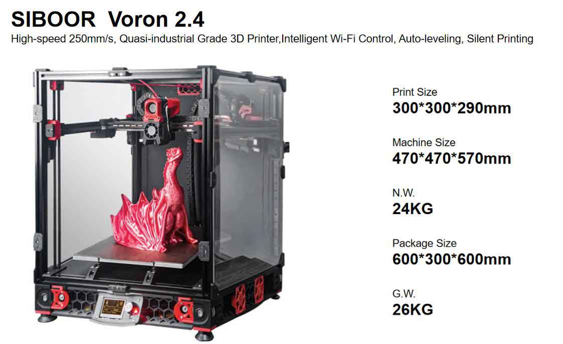 商品：SIBOOR Voron 2.4 3Dプリ... 177000