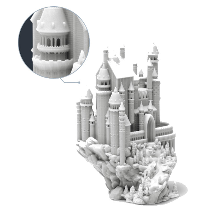 Phrozen Sonic mini 8K SLA/LCD 3D�ץ�󥿡���_Aqua-SnowGray8K �쥸�� �ʥ��Ρ����졼�� 1Kg��������������Ź��