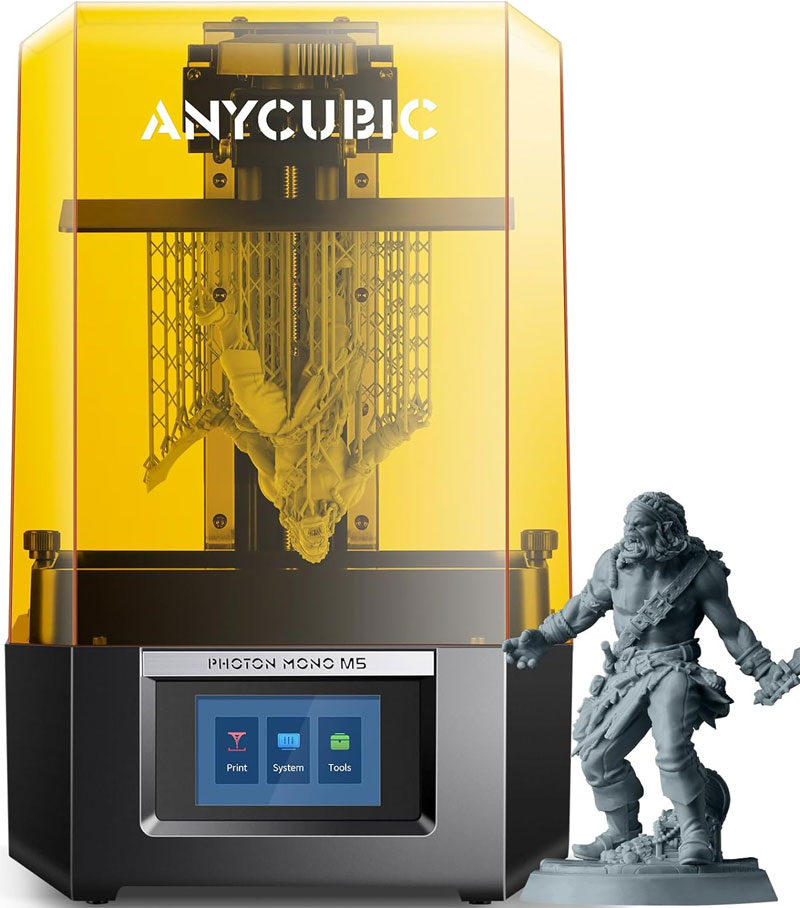 Anycubic Photon Mono M5 LCD 3Dプリンター 12K 高精度 印刷サイズ218*123*200mm【正規販売代理店】