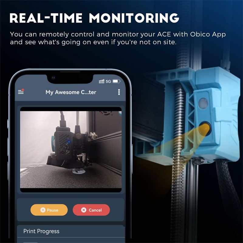 Sovol3D SV06 ACE 3D�ץ�󥿡� ��300��C�ⲹ����/�ǹ����®��600mm/��/25����ư��٥��/�ꥢ�륿����ƻ�/PEI�Ф͹ݼ����ץ�åȥե�����/�����٥ǥ奢��Z��/�������������220x220x250mm��