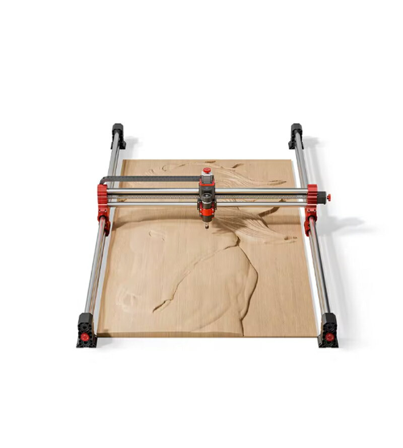 Rakuten - Twotrees TTC-H80 大型フォーマットデスクトップCNCルーター・レーザー彫刻機（2-in-1複合機）マシン