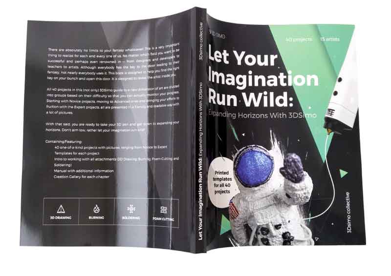 3Dペン 3DSIMO（シーモ）　テンプレートブック