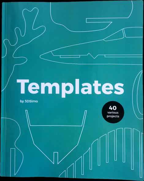 3Dペン 3DSIMO（シーモ）　テンプレートブック