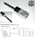 RC-SUB 16GA マイクロギアー・ モーター（16GA Micro Gear Motor 6v - 12v / 1100 rpm / M4 Shaft） ■動作電圧：DC6.0-12.0V ■回転数：1100rpm ■シャフト径：M4