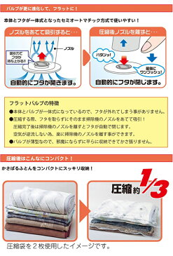 日本製 【オリエント】バルブ式毛布・タオルケット圧縮袋 1枚入