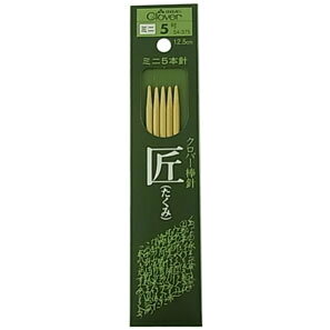 樂天商城 - クロバー　「匠」ミニ5本針　12.5cm ＜5号＞　54-375