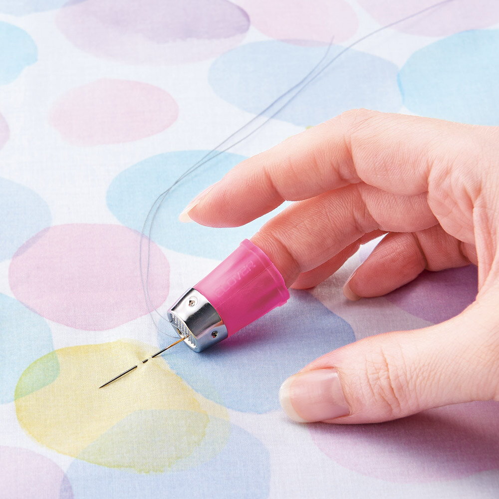 クロバー ライトフィットシンブル〈縁付 M〉 56-847