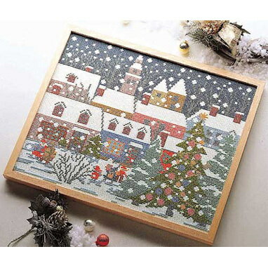 オリムパス　クロスステッチ　ししゅうキット　四季彩の詩　聖夜　7110