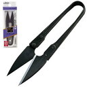 クロバー 糸切はさみ「ブラック」(黒刃くろは)10.5cm 36-395