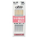 クロバー 絆 やや薄地用長針2 P2 つむぎえりしめ 18-022