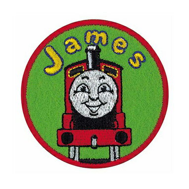 Rakuten - オリムパス　 C196　きかんしゃトーマスとなかまたち　きかんしゃトーマス (ジェームス) 刺しゅうワッペン　アイロン接着