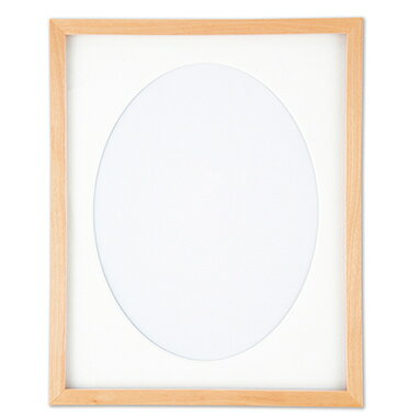 Olympus（オリムパス） 刺繍額　白木　木製フレーム　額　W-60